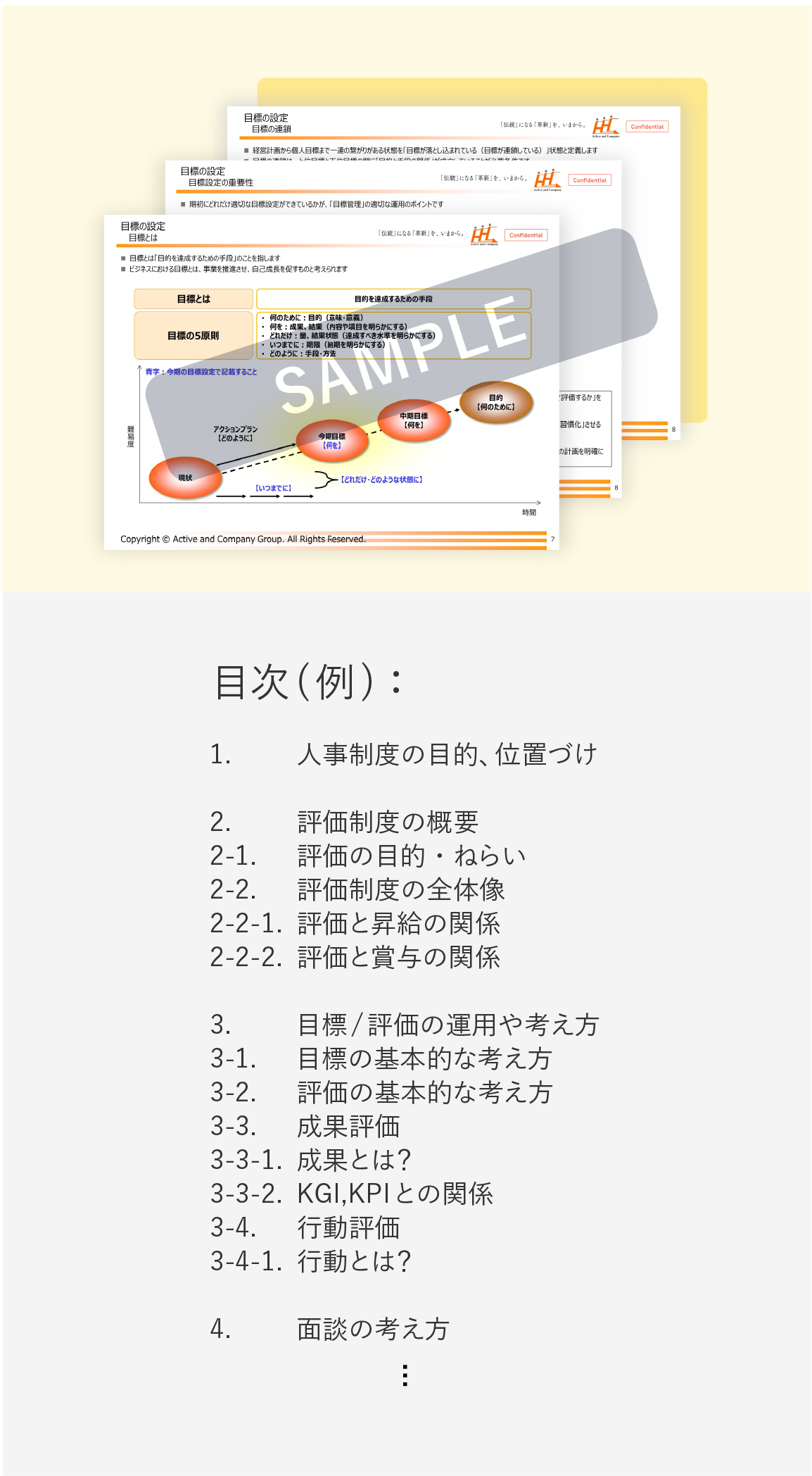 人事制度ガイドブック・評価運用マニュアル | アクティブ アンド
